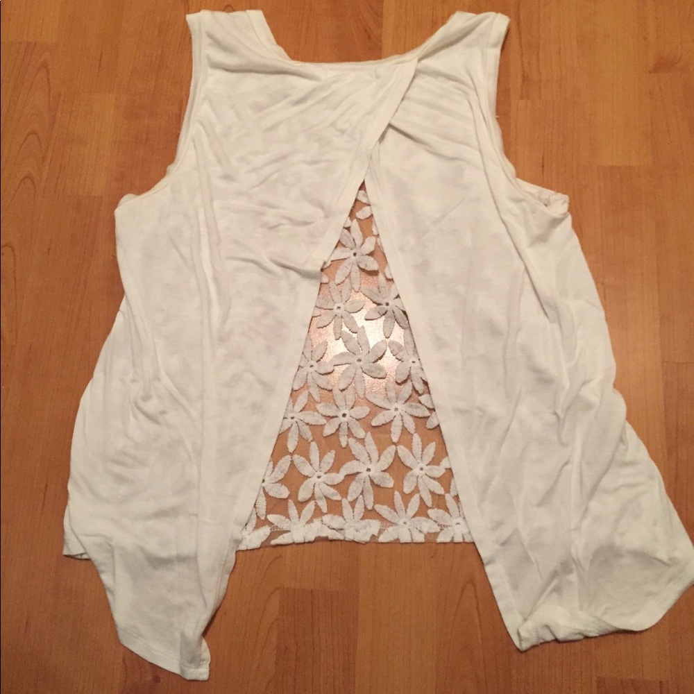 Open Back Tank Top - Picture 2 of 3